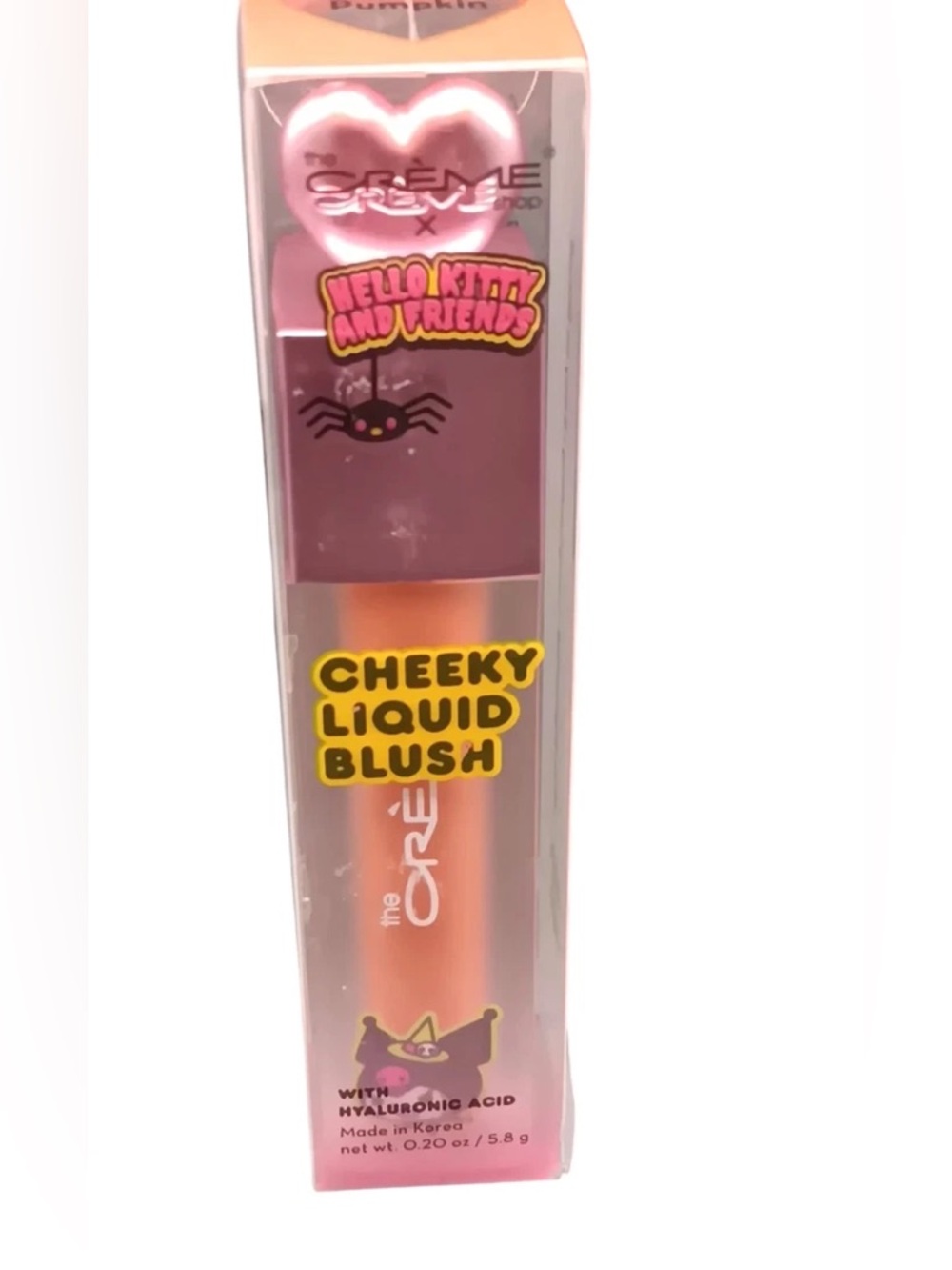 The Crème Shop x Hello Kitty Cheeky Liquid Blush in the shade Lil Pumpkin